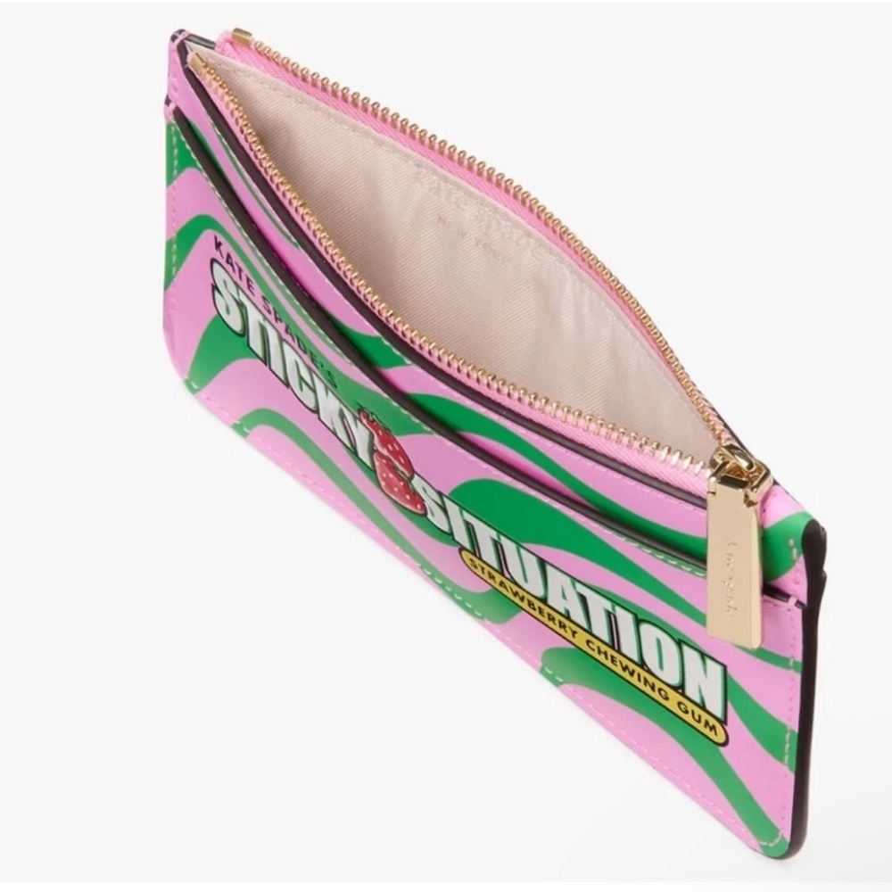 LOW START NWT Kate Spade Sticky Situation cardholder - Picture 3 of 5